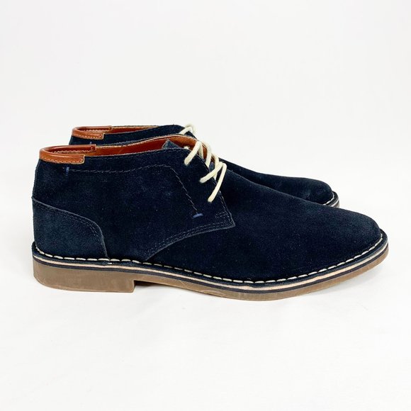 kenneth cole blue suede shoes